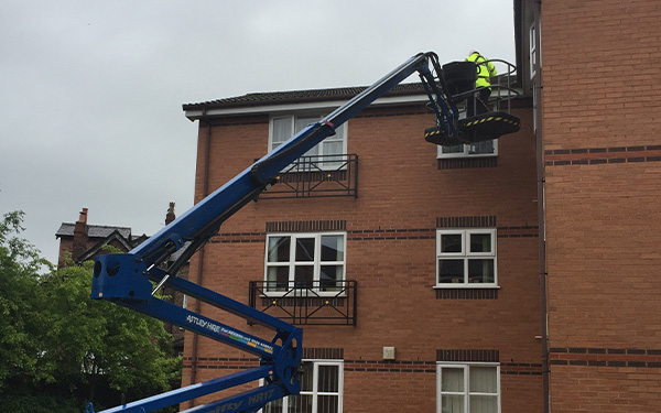 Powered Access Gutter Cleaning Stockport
